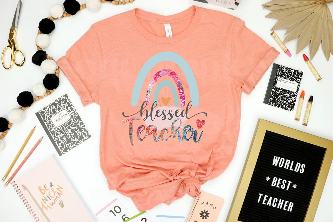Blessed Teacher Graphic Tee