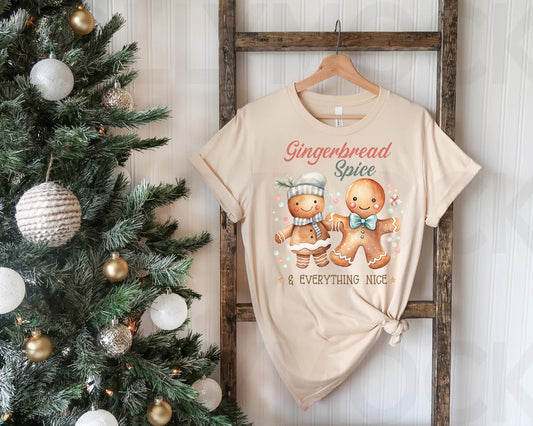 Gingerbread Spice & Everything Nice Graphic Tee