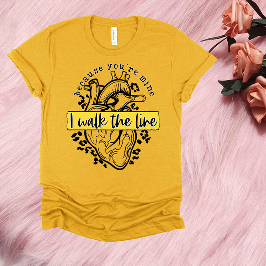 Because You're Mine I Walk the Line (Dispatch) Graphic Tee