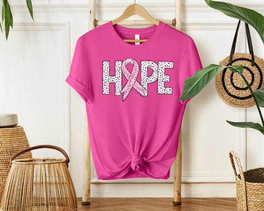 Hope Ribbon Graphic Tee