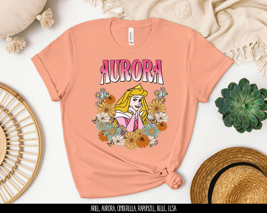 Aurora Floral Graphic Tee