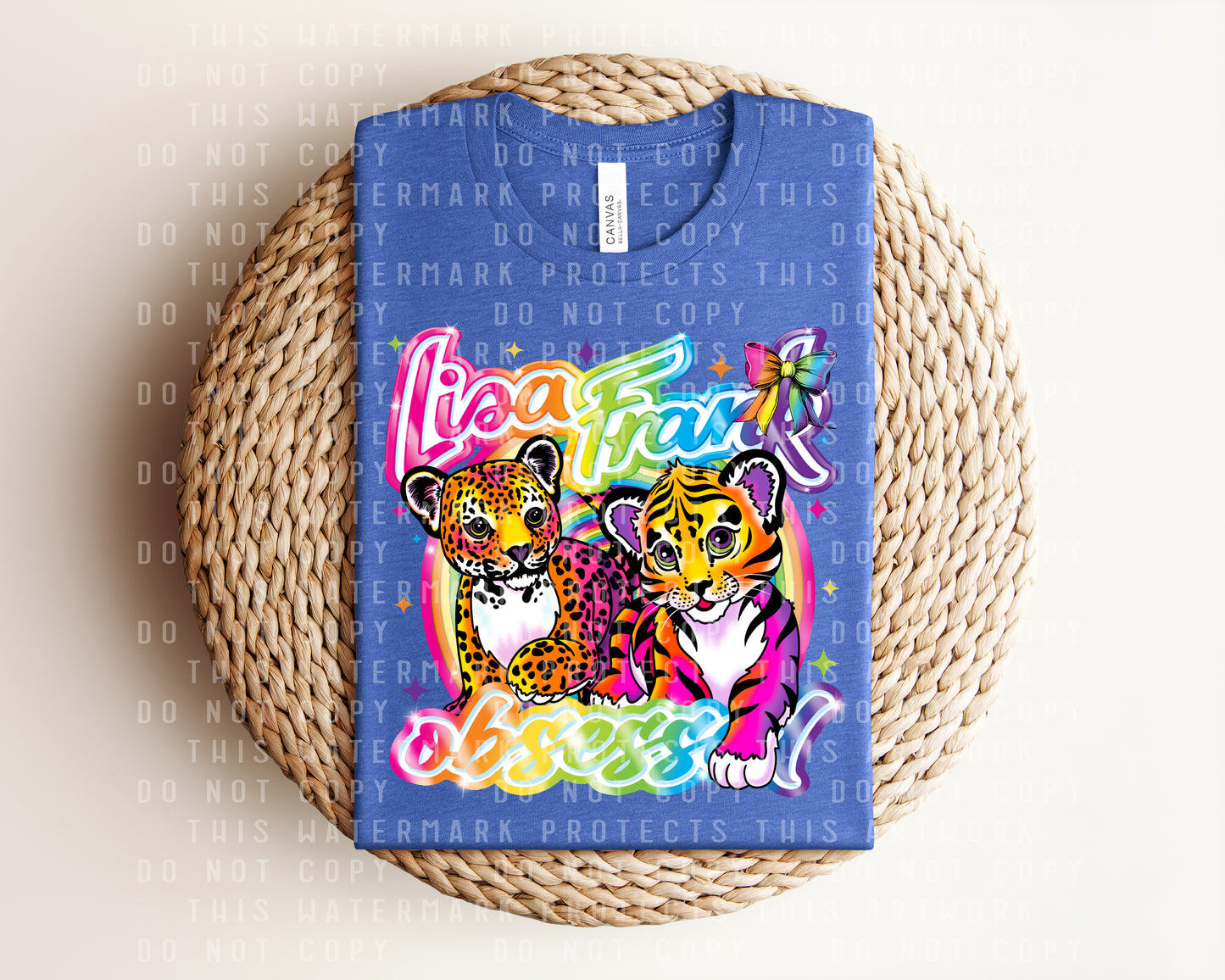 Lisa Frank Obsessed Graphic Tee