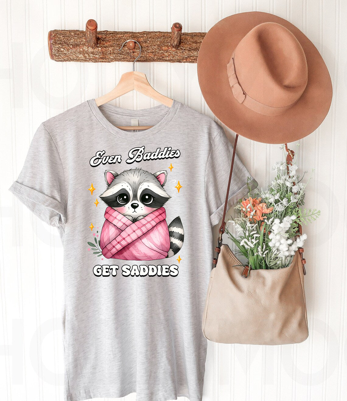 Even Baddies Get Saddies Graphic Tee