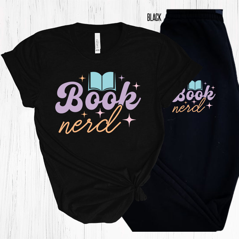 Book Nerd Graphic Tee Graphic Tee