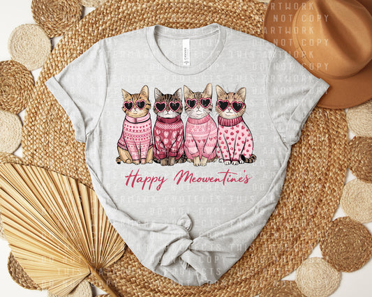 Happy Meowentine's Graphic Tee