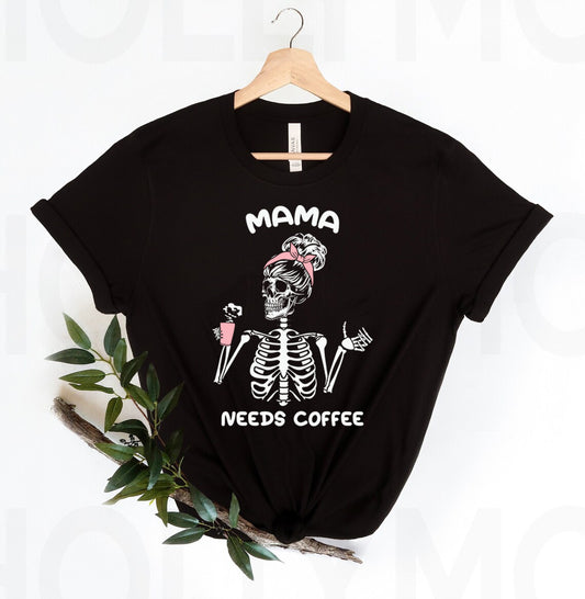 Mama Needs Coffee Graphic Tee