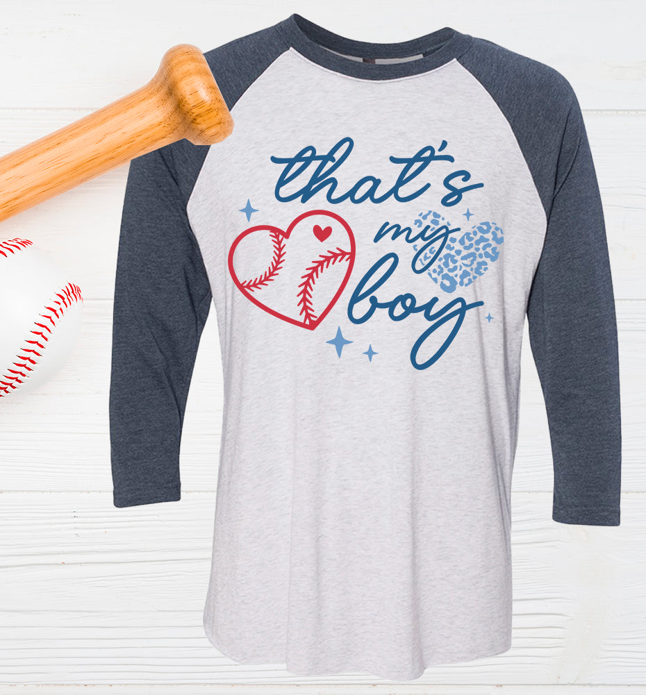 That's My Boy Baseball Graphic Tee