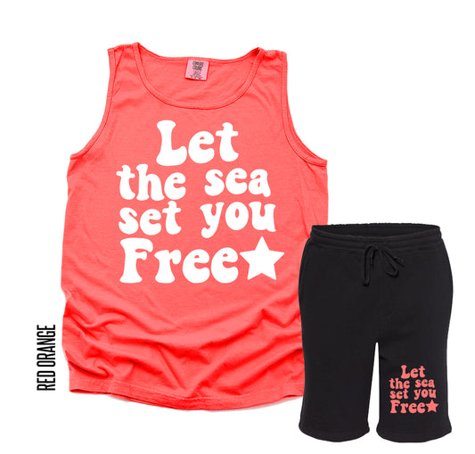 Let the Sea Set You Free Shorts