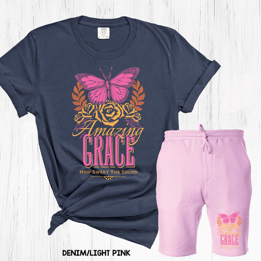 Amazing Grace How Sweet the Sound Graphic Tee