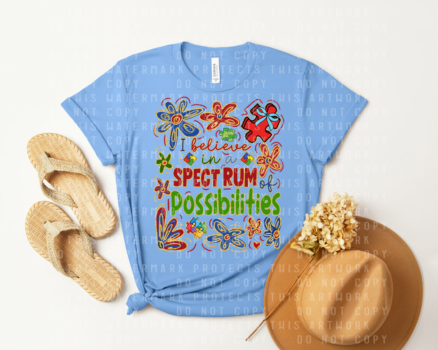 I Believe in a Spectrum of Possibilities Graphic Tee