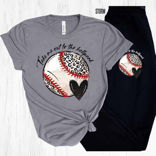 Take Me Out To The Ballpark Graphic Tee Graphic Tee