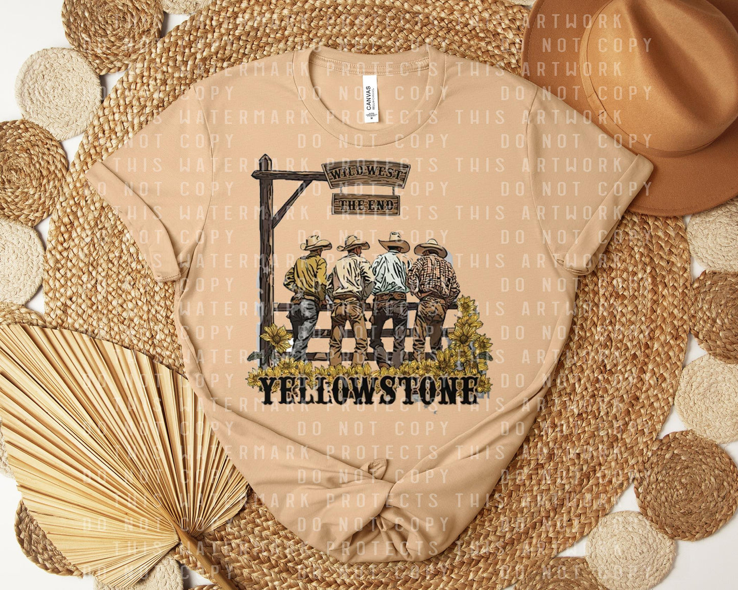 Yellowstone Wild West Graphic Tee