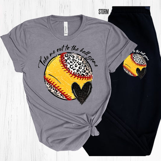 Take Me Out To The Ball Game Graphic Tee Graphic Tee