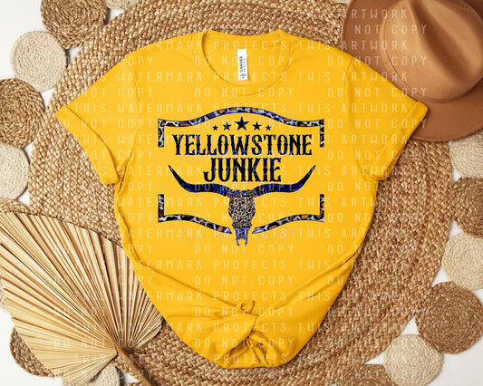 Yellowstone Junkie Graphic Tee