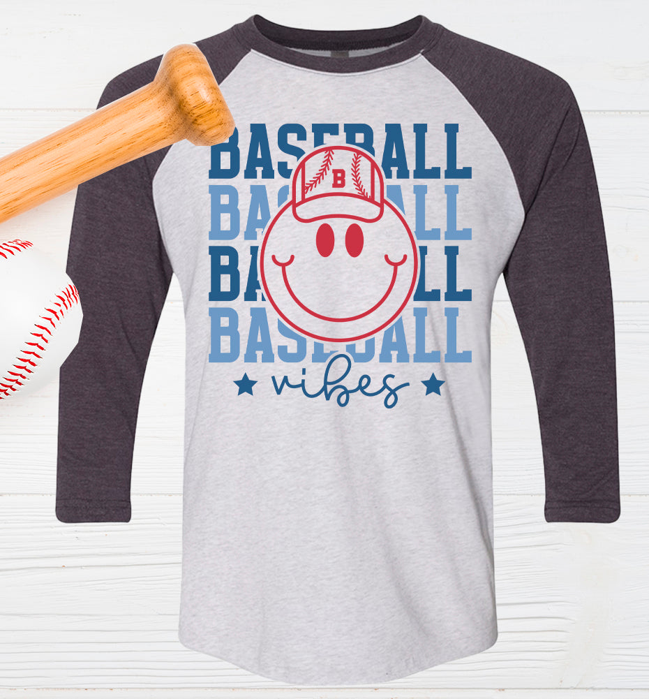 Baseball Vibes Baseball Graphic Tee