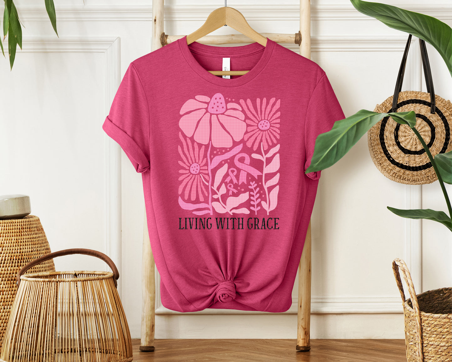 Living with Grace Graphic Tee