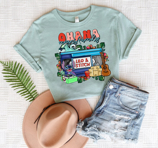 Ohana Means Family Graphic Tee