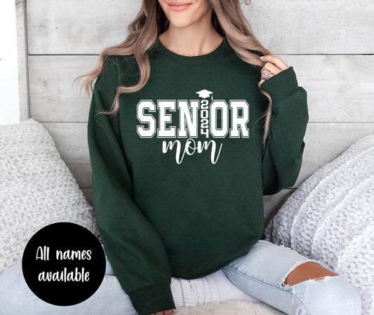Senior 2024 Mom (Customize with your name) Graphic Tee