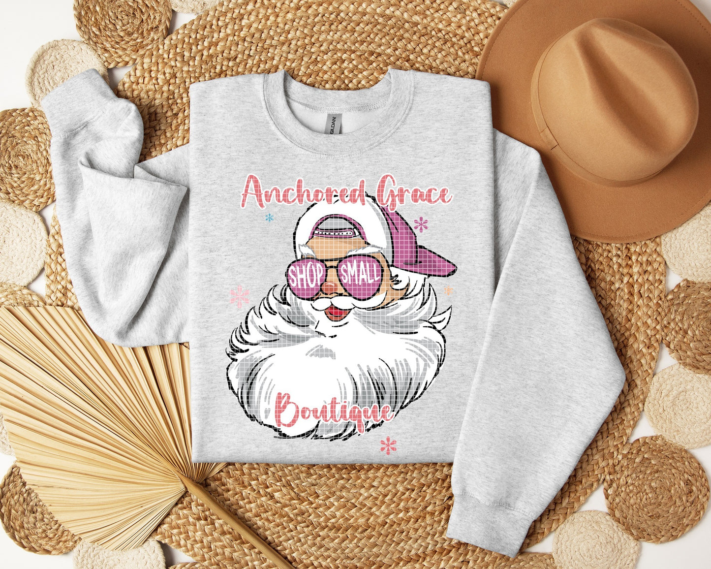 Boutique Santa Graphic Tee