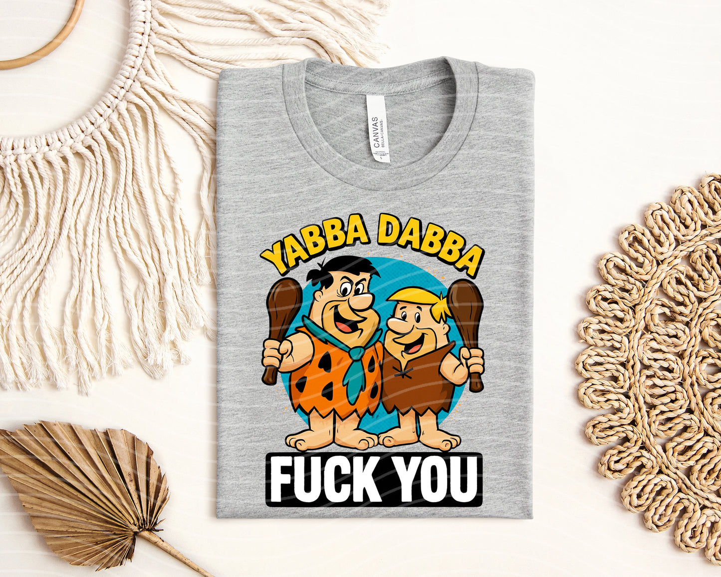 Yabba Dabba F*** You Graphic Tee