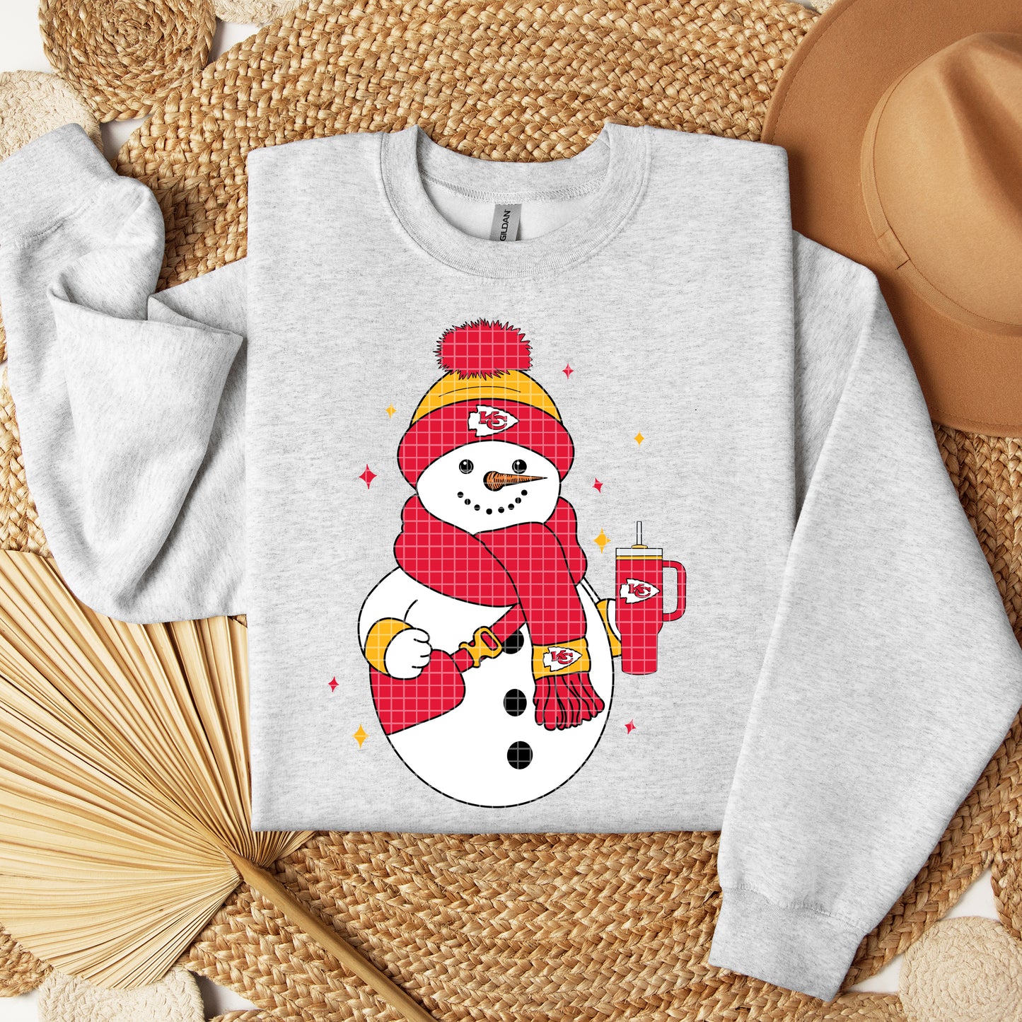 Merry Cheifs-mas Snowman Graphic Tee