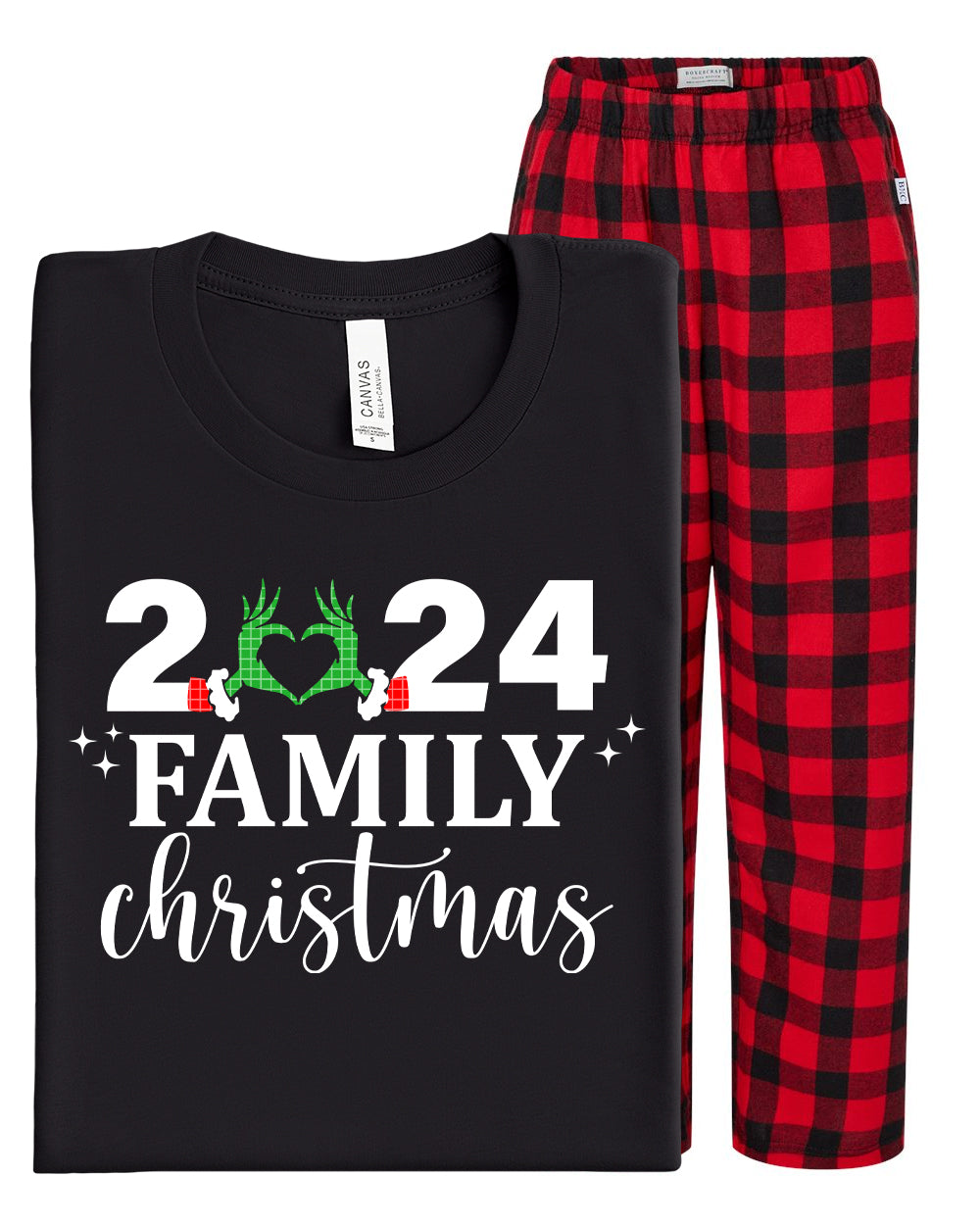 2024 Family Christmas Graphic Tee