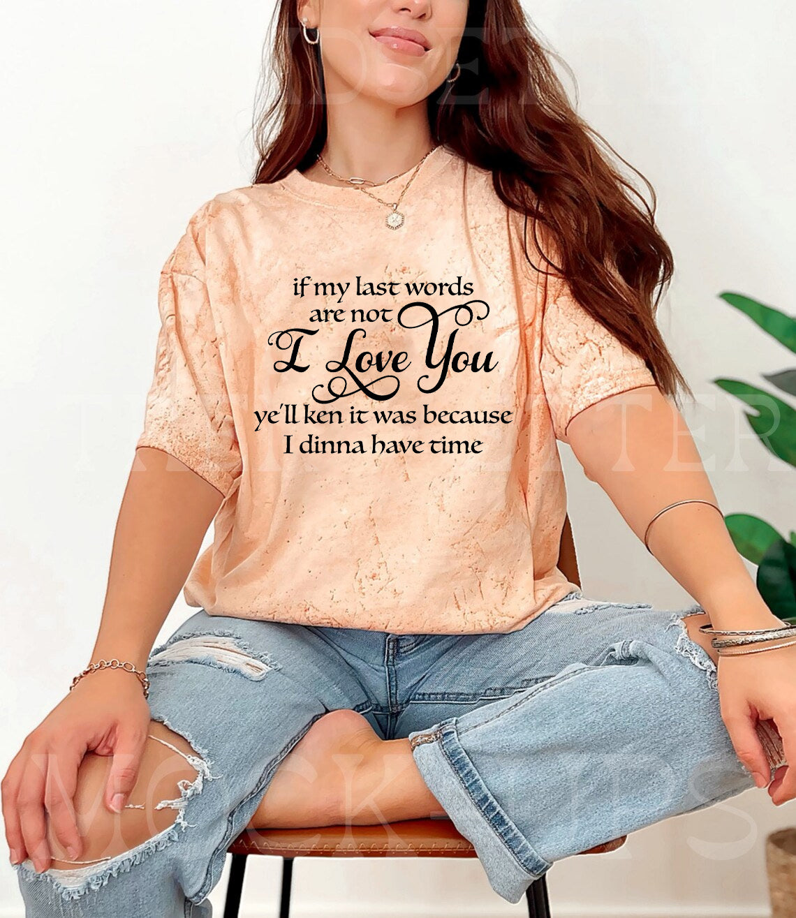 If My Last Words are Not I Love You Graphic Tee