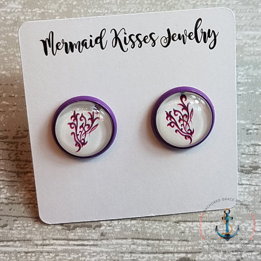 Photo Earrings - Flower