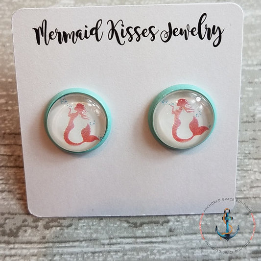 Photo Earrings - Mermaid