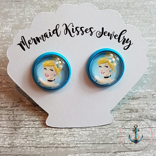 Photo Earrings - Cinderella