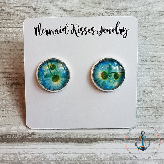 Photo Earrings - Daisy