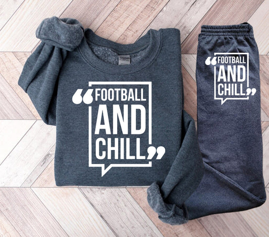 Football & Chill Graphic Tee Graphic Tee