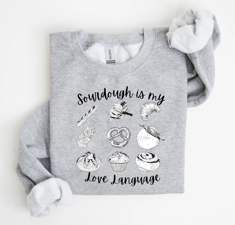Sourdough is My Love Language Graphic Tee