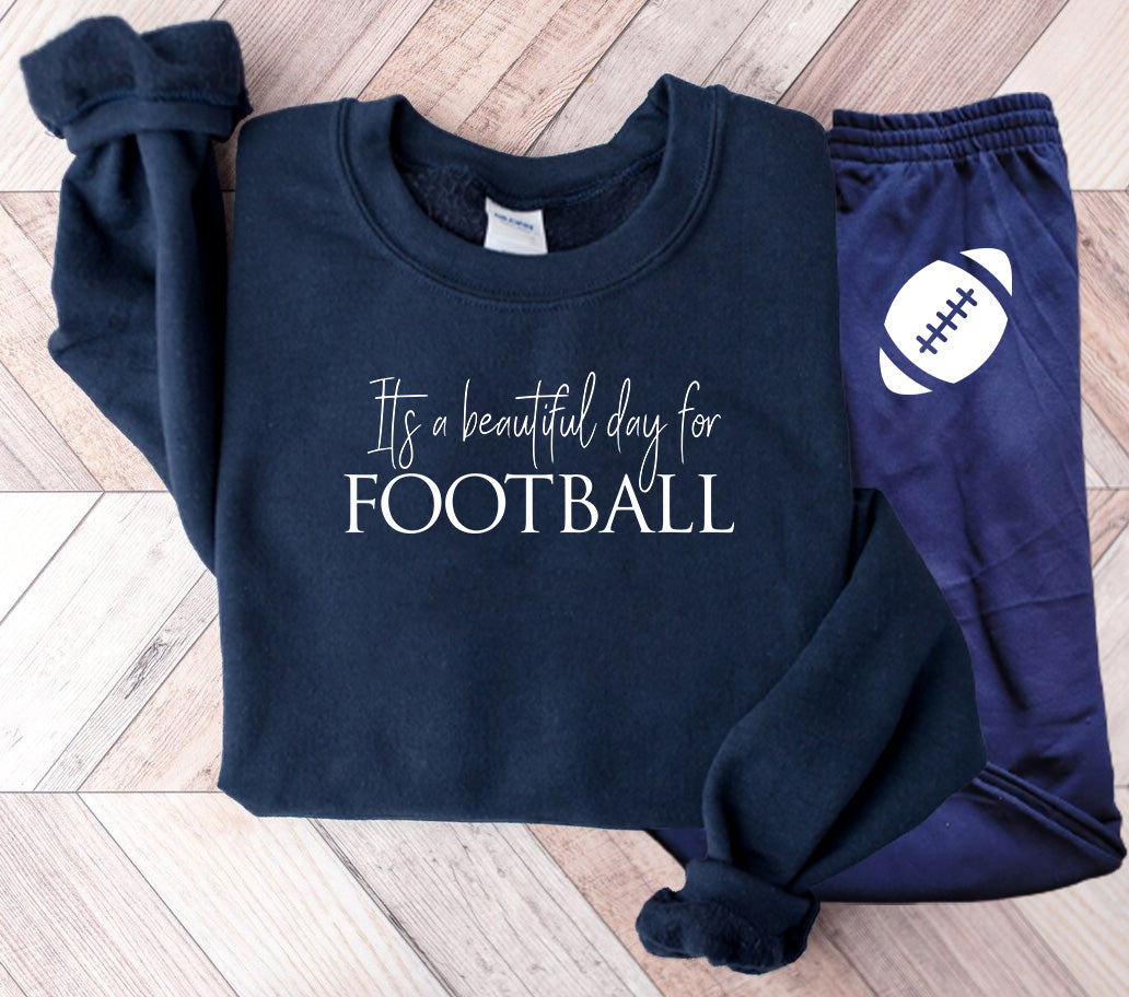 Its A Beautiful Day For Football Graphic Tee Graphic Tee