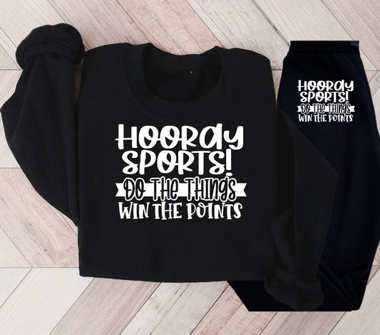 Hooray Sports Do The Things Win Points Graphic Tee Graphic Tee