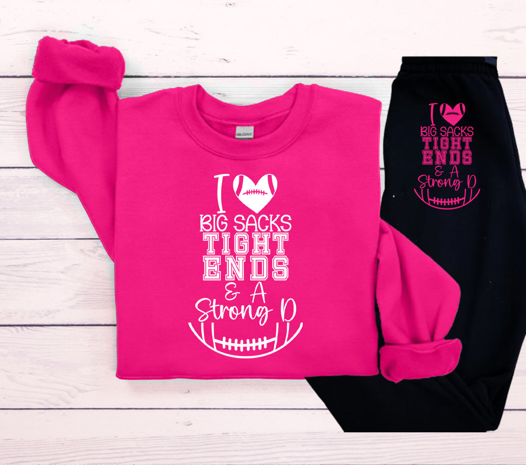 I Love Football Graphic Tee Graphic Tee