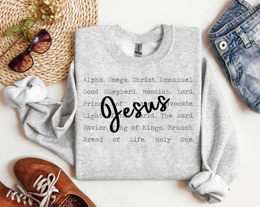 Jesus Words Graphic Tee