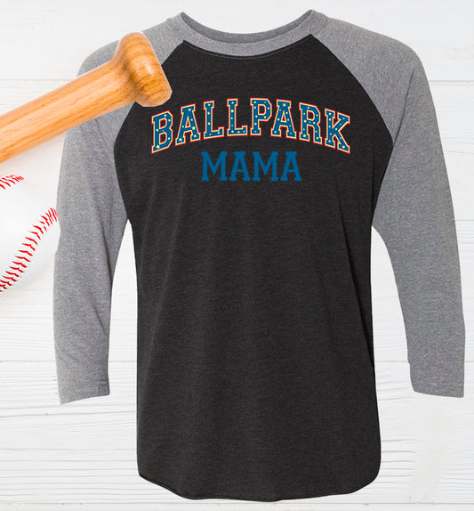 Ballpark Mama Softball Graphic Tee