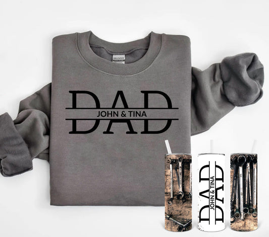 Customized Dad Graphic Tee Graphic Tee