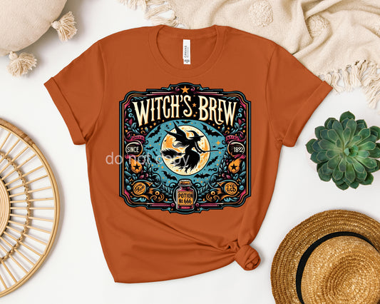 Witch's Brew Label Graphic Tee