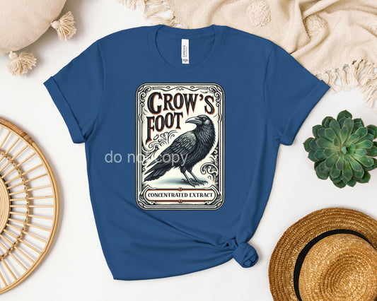 Crow's Foot Label Graphic Tee