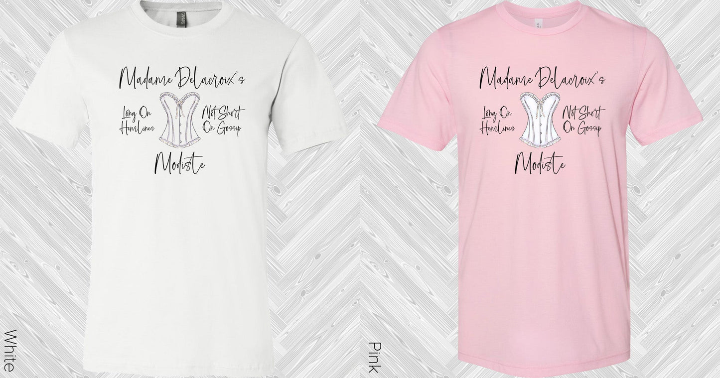 Madame Delacroixs Modiste Graphic Tee Graphic Tee