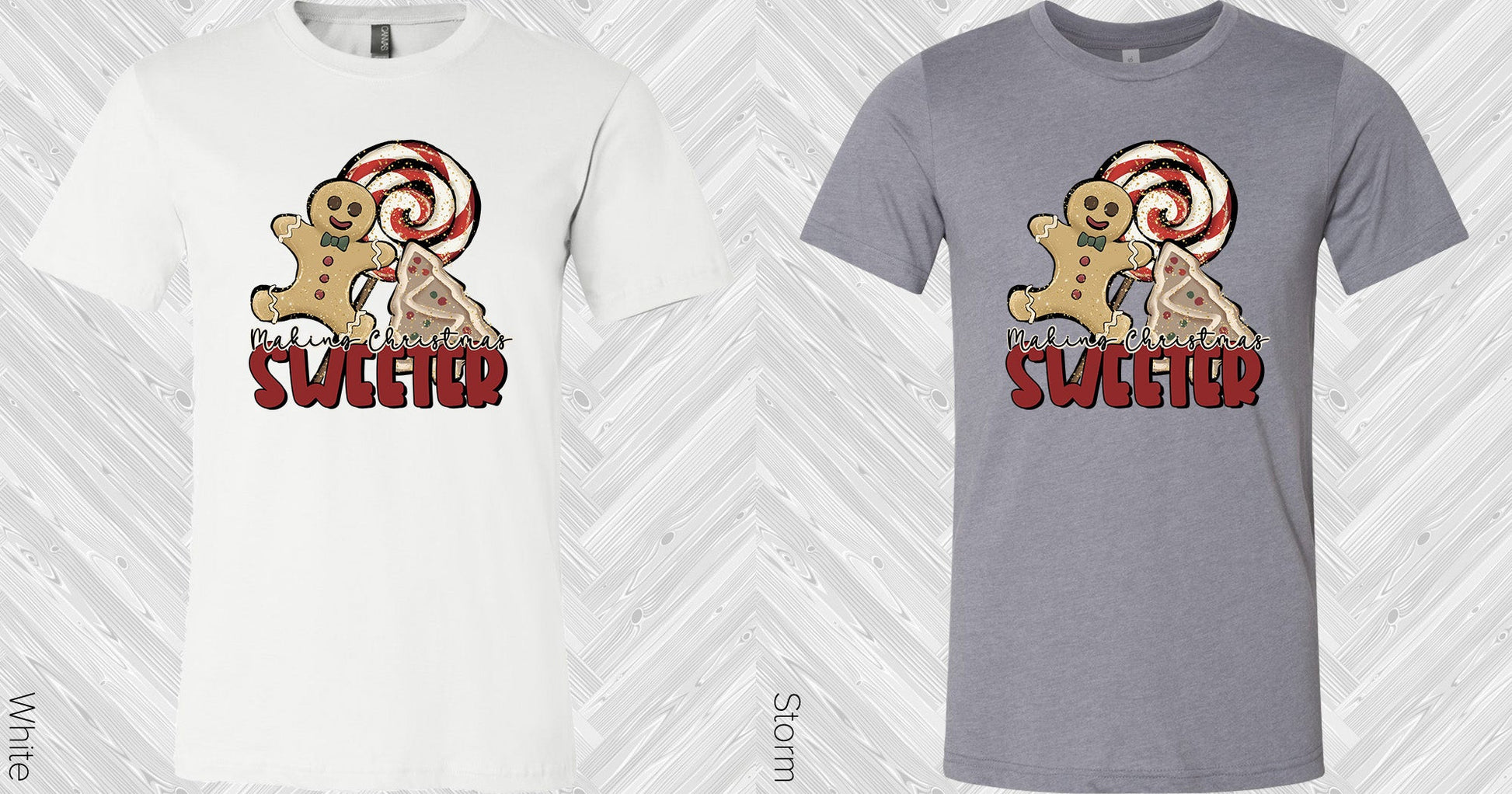 Making Christmas Sweeter Graphic Tee Graphic Tee