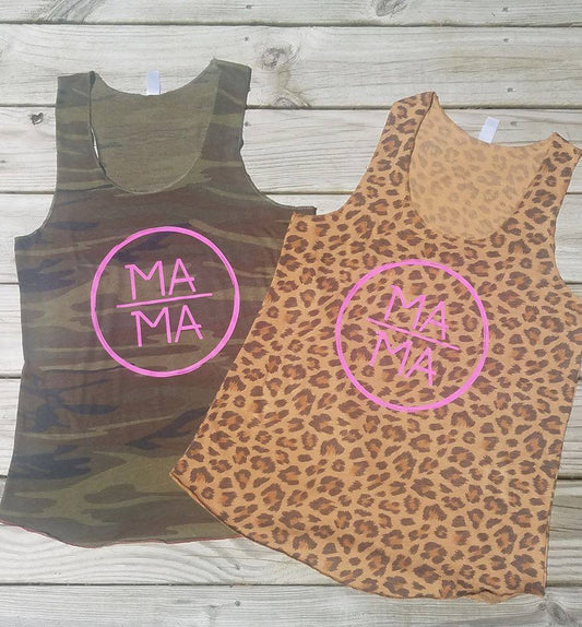 Mama Circle Graphic Tank Graphic Tee