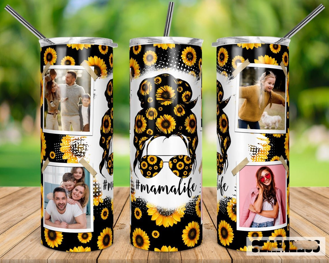 Mama Life 20 Oz Skinny Tumbler