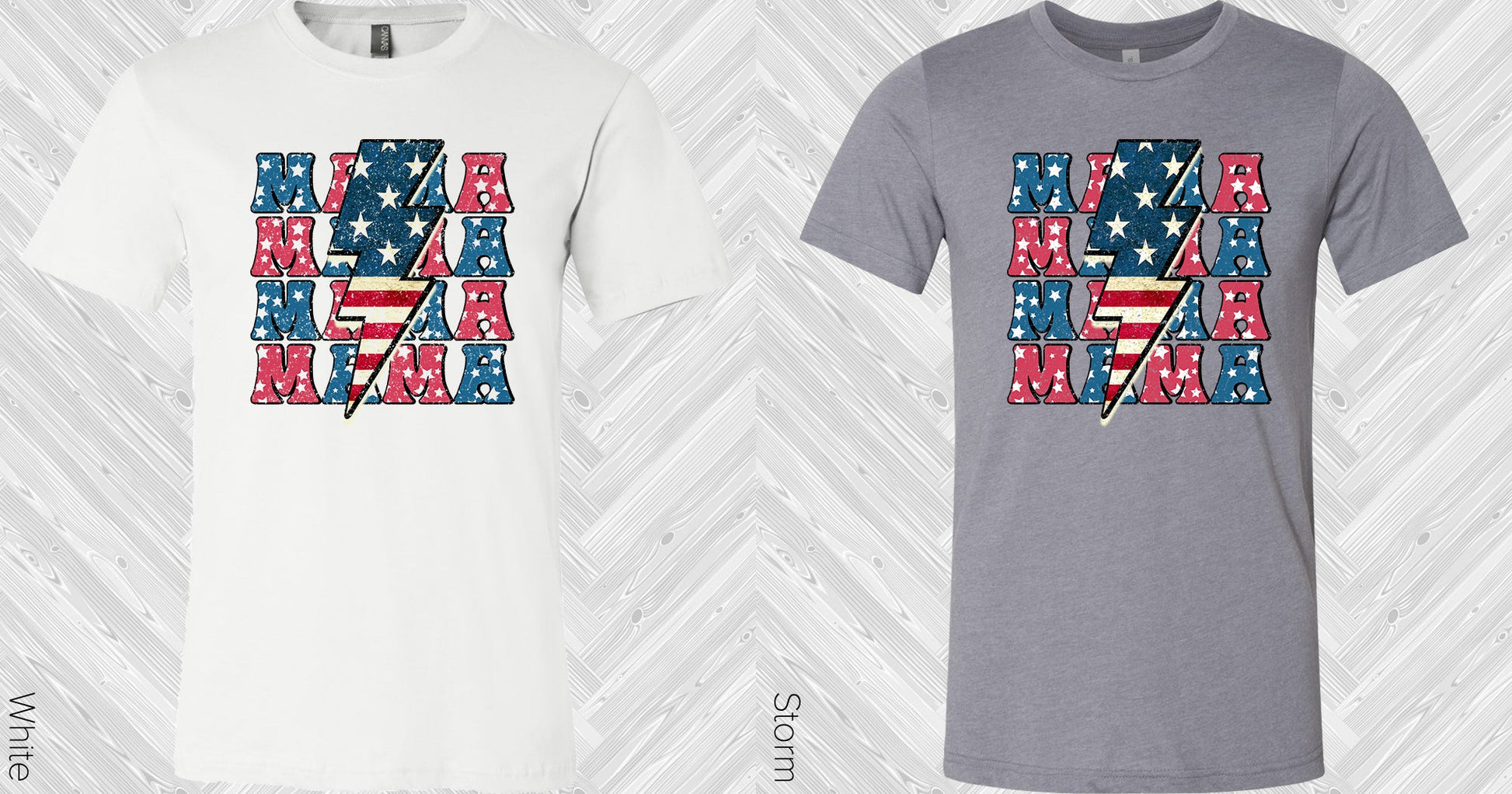 Mama Patriotic Graphic Tee Graphic Tee