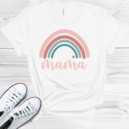 Mama Rainbow Graphic Tee Graphic Tee