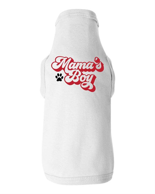 Mamas Boy Dog Shirt