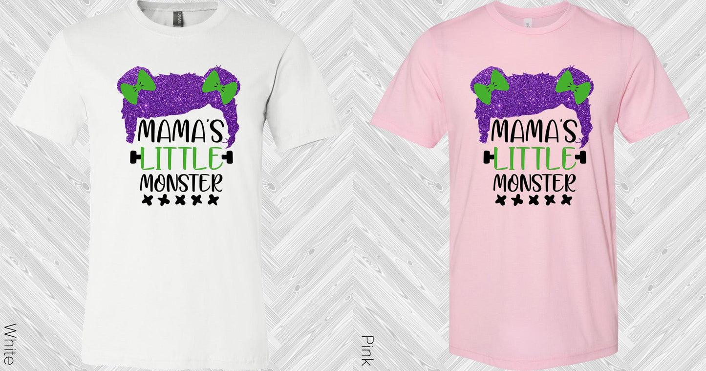 Mamas Little Monster (Girl) Graphic Tee Graphic Tee