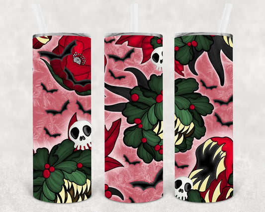 Maneater 20 Oz Skinny Tumbler